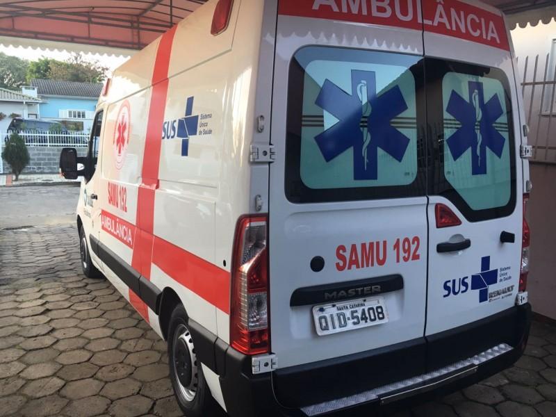 Ambulância começa a atender serviços de urgência e emergência em Forquilhinha