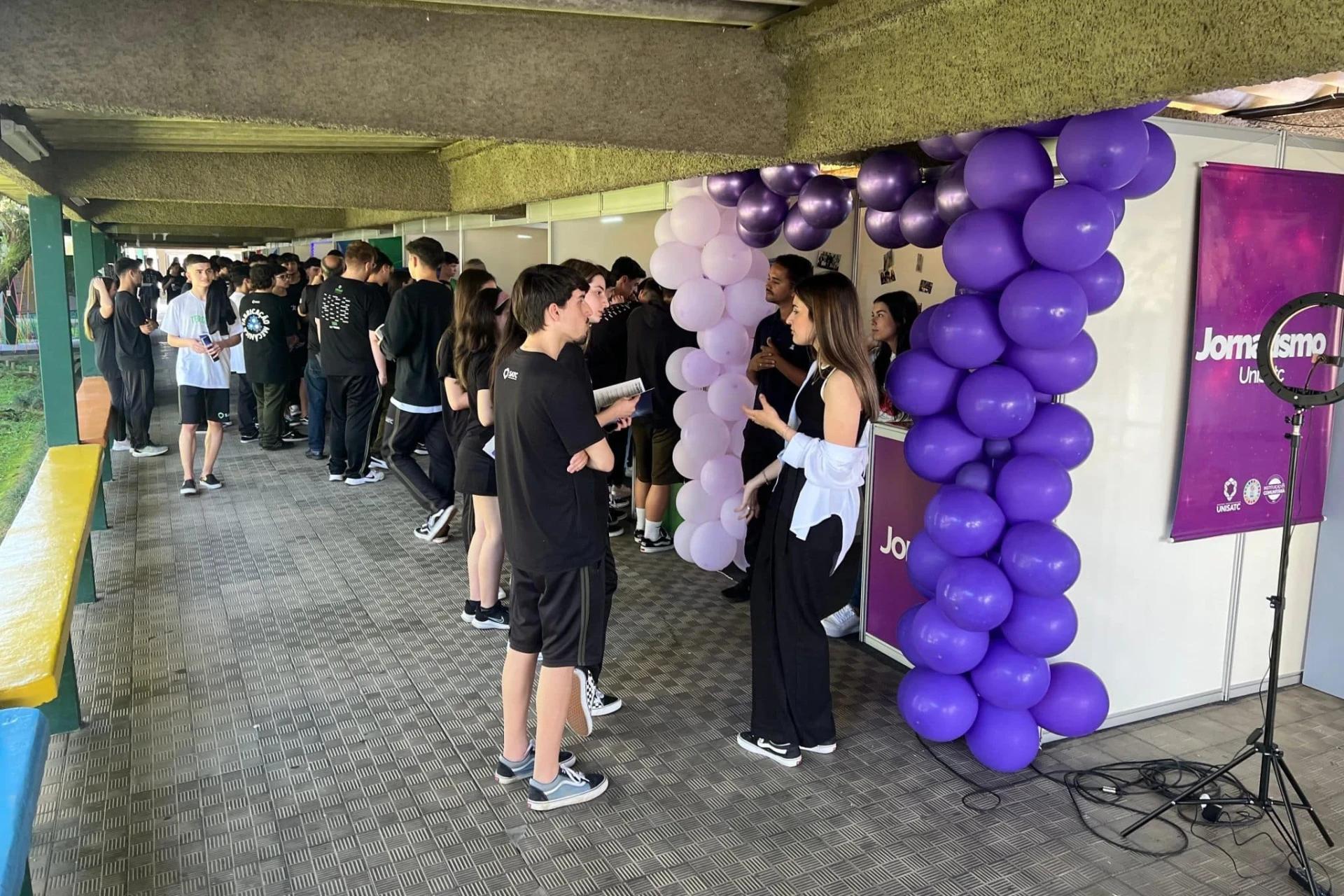 Jornada UniSatc conecta estudantes ao futuro profissional