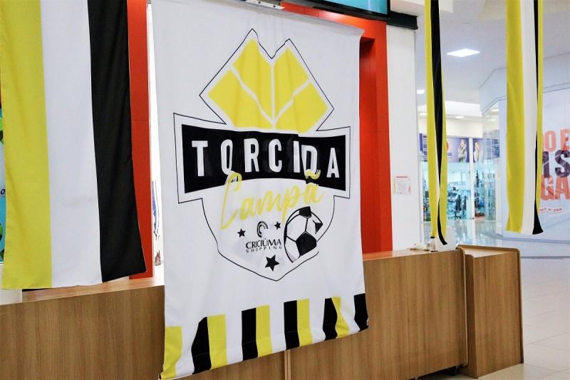 Criciúma Shopping vai transmitir jogo do Tigre na Copa do Brasil