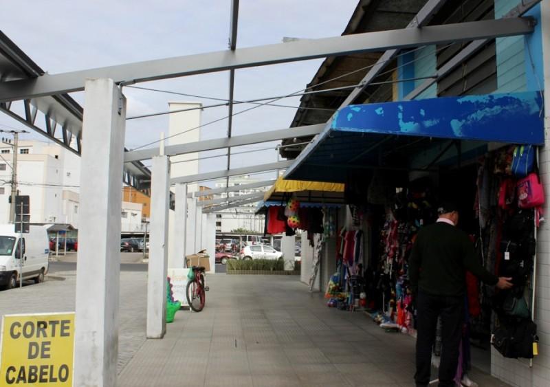 Obras avançam no futuro Mercado Público de Criciúma