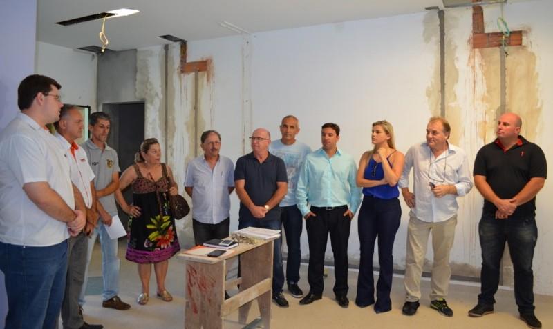 Obra física deve ficar pronta em 40 dias