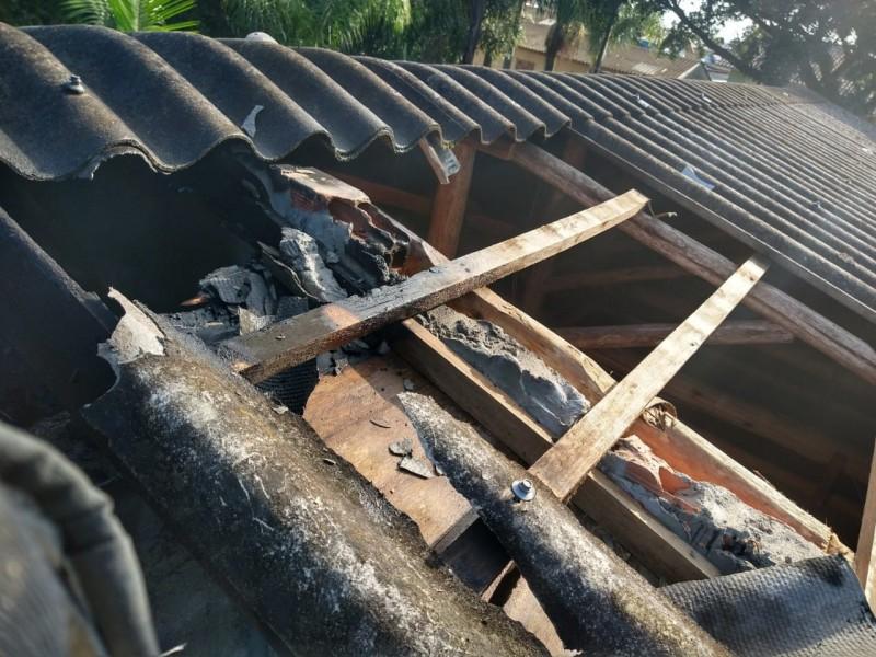 Criciúma: princípio de incêndio em casa é registrado no bairro Nova Esperança