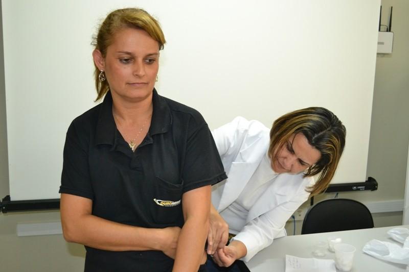 Sesi garante imunização de colaboradores contra a gripe