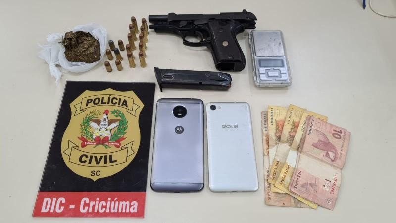 Suspeito de ser principal traficante do bairro São Luiz é preso