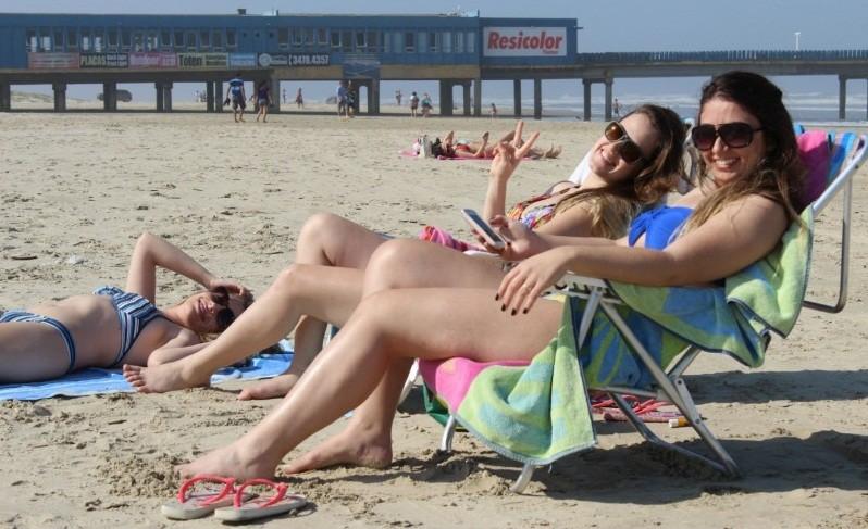 Mais um fim de semana de praia no Inverno 2014