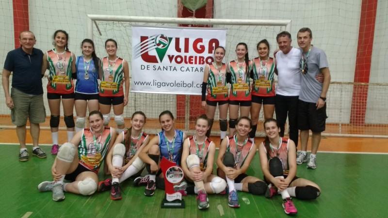 Estadual de Vôlei começa neste sábado para as atletas de Forquilhinha