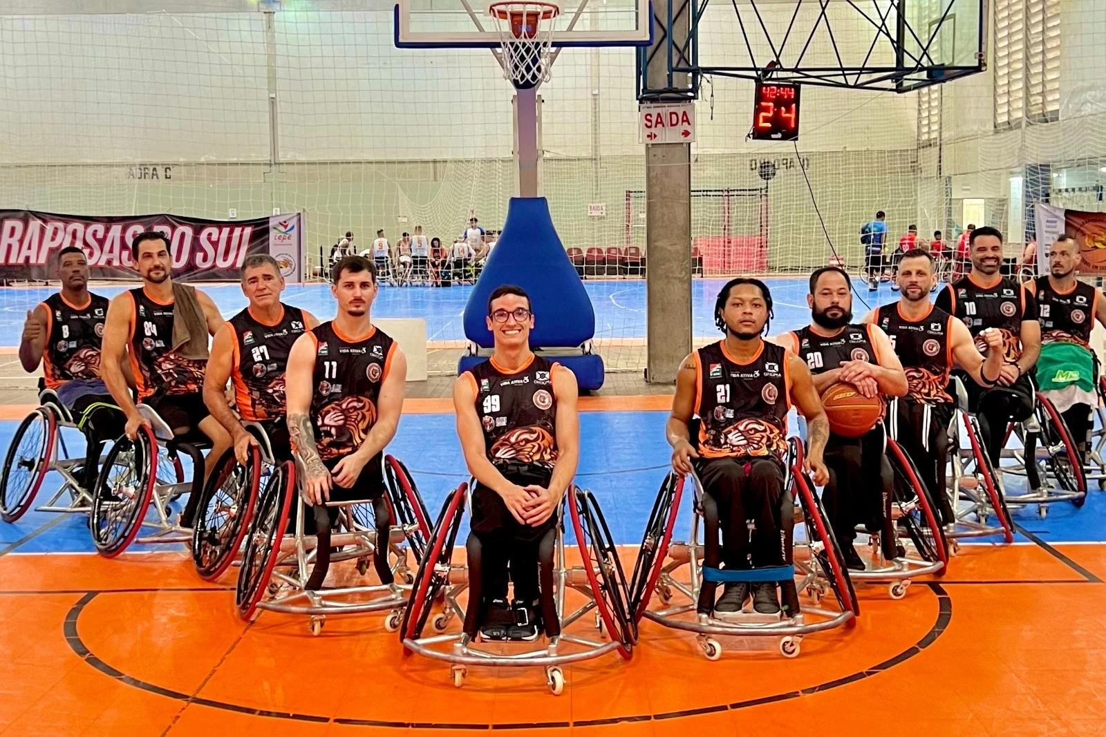 Criciúma prepara estreia para o Estadual de Basquete em Cadeira de Rodas