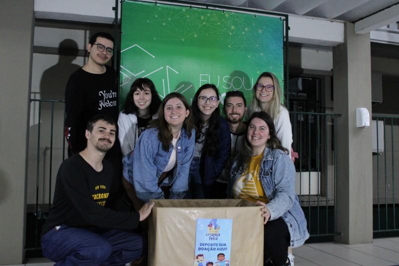 Acadêmicos de Publicidade da UniSatc criam Operação Criança Feliz