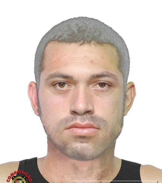 Polícia divulga retrato-falado de suspeito de cometer violência sexual