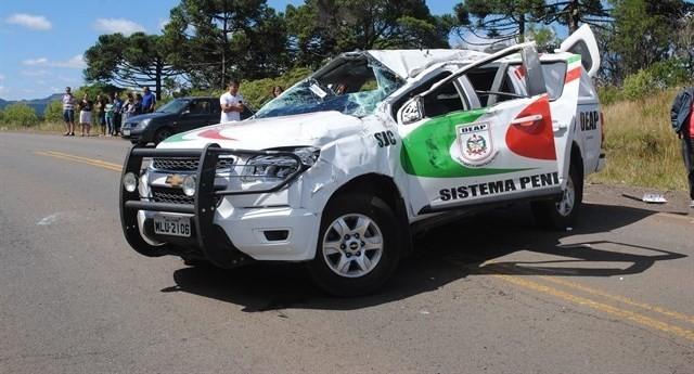 Criciumense morre em capotamento na Serra 