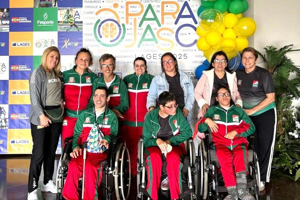 Criciúma conquista 15 medalhas nos primeiros dias de Parajasc
