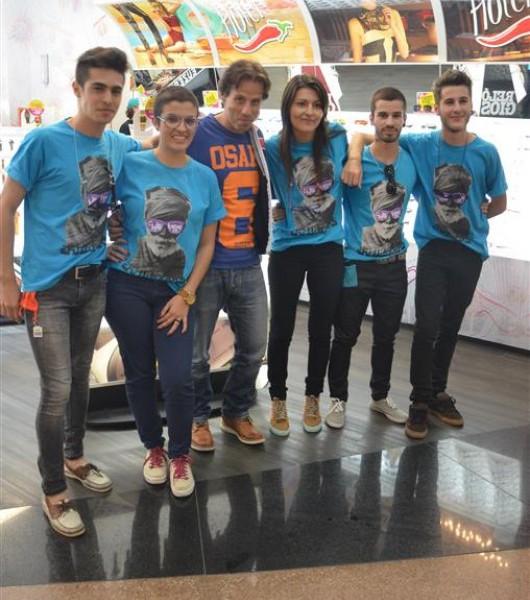 Criador da marca Chilli Beans visita loja no Criciúma Shopping