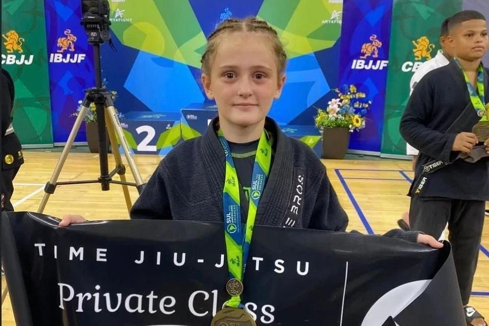 Atleta de Forquilhinha supera diferença de peso e sobe ao pódio em torneio Sul-Americano
