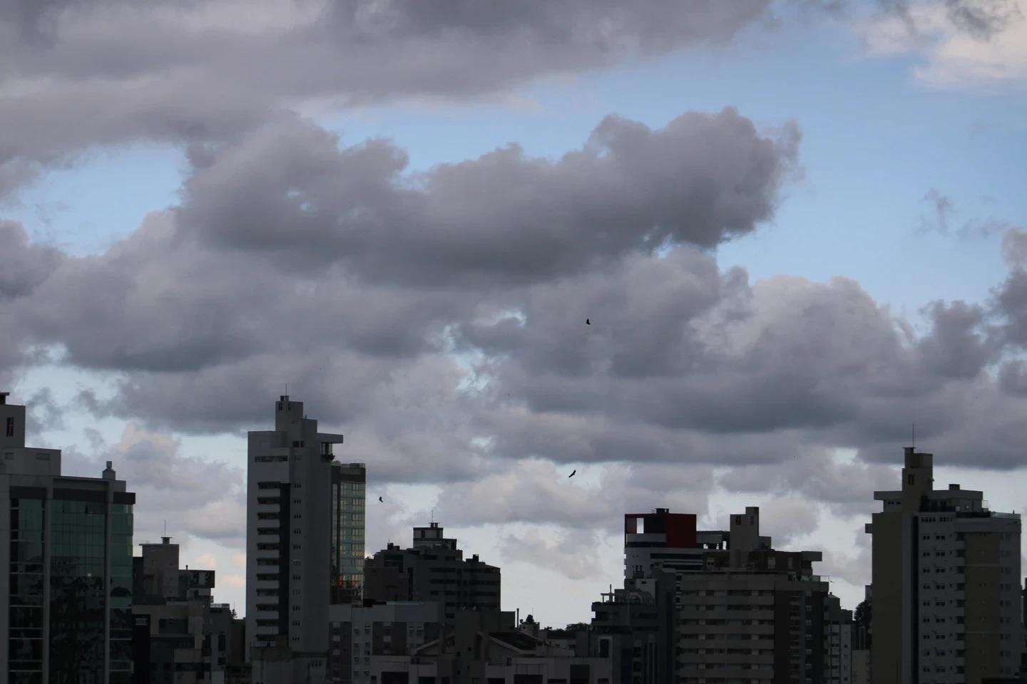 Domingo terá predomínio de tempo instável no Sul de Santa Catarina