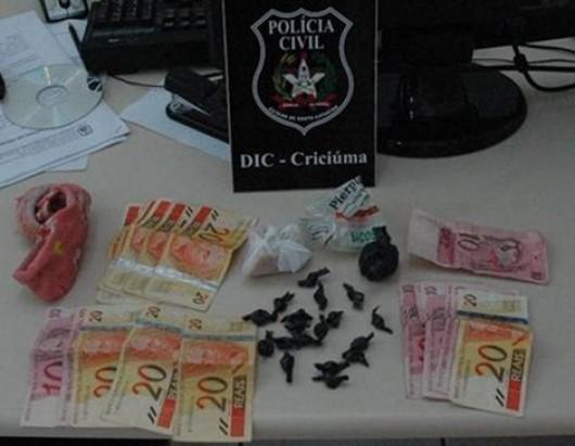 Após investigações, mulher é presa por tráfico de drogas