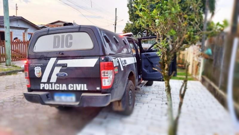 Polícia Civil realiza indiciamento de três pessoas por receptação de produtos roubados em Criciúma