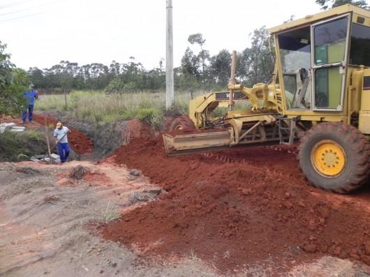 Prefeitura de Forquilhinha realiza obras no Santa Isabel e Santa Líbera