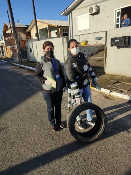 Ação mobiliza comunidade para o combate à dengue em Turvo