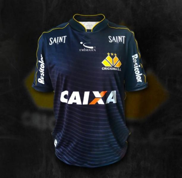 Criciúma lança camisa especial com a cor preta predominante