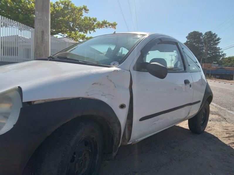 Veículo emplacado em Urussanga se envolve em acidente em Jaguaruna