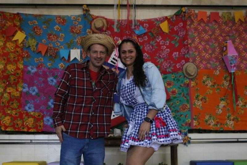Festa Julina do Colégio Satc proporciona diversão aos alunos 