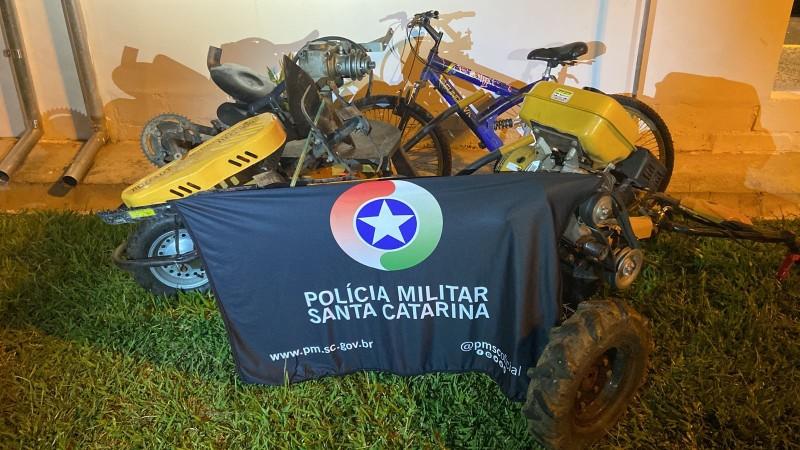 Criciúma: policiais recuperam cerca de R$ 7 mil em equipamentos furtados