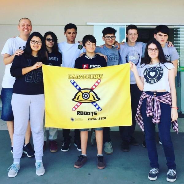 Estudantes do Sesi vão à Olimpíada Brasileira de Robótica