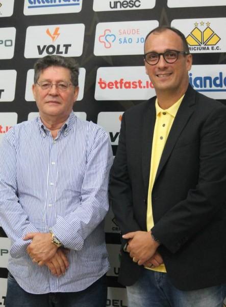 Criciúma apresenta Alex Brasil como o novo gerente de futebol 