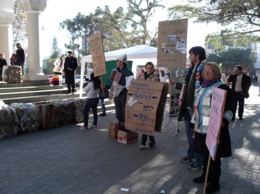 Catadores fazem mobilização na Nereu Ramos