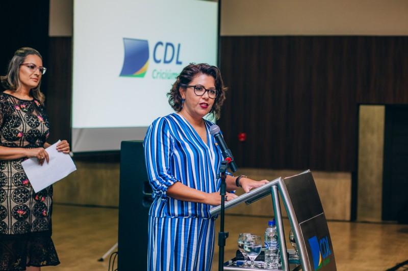 Andrea Gazola Salvalágio assume presidência da CDL de Criciúma