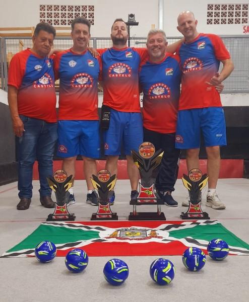 Criciúma é bicampeã do Estadual de Trios da Bocha