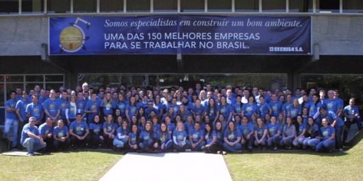 Cecrisa eleita uma das melhores empresas para se trabalhar