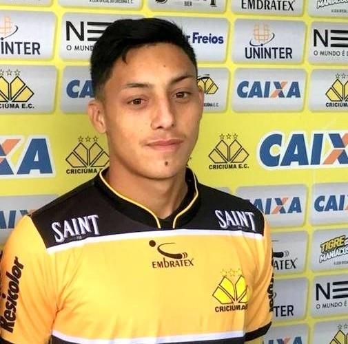  Criciúma renova contrato com o meia-atacante Gabriel Honório 