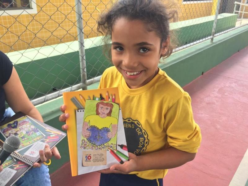 LBV distribui materiais escolares para mais de 168 famílias em vulnerabilidade social de Criciúma