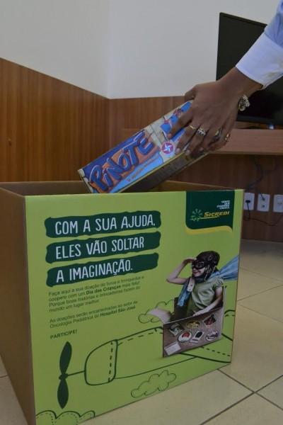 Sicredi mobiliza unidades em ação solidária de Dia das Crianças
