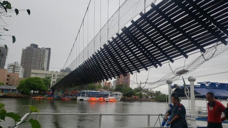 Laudo confirma afogamento como única causa da morte de jovem que morreu em rompimento de ponte pênsil