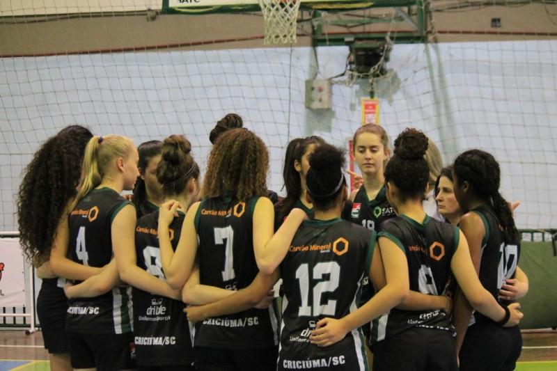 Basquete feminino de Criciúma em mais uma final de Estadual 