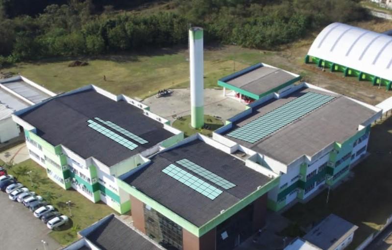 Painéis solares vão gerar energia no Ifsc 