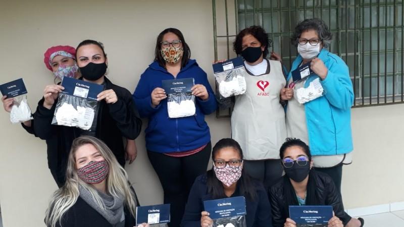 Cras Vila Miguel contempla 500 usuários com doação de máscaras em Criciúma