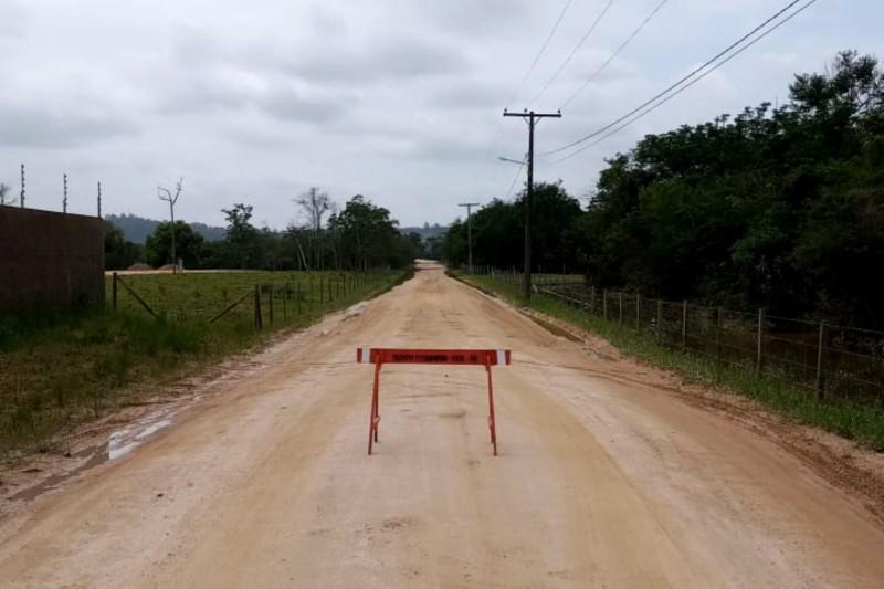 Após chuva persistente, pontos de interdições em vias exige atenção dos condutores em Morro da Fumaça