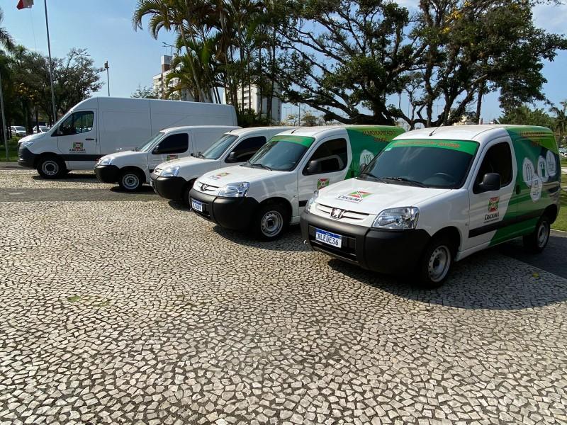 Novos furgões são adquiridos pela Prefeitura de Criciúma