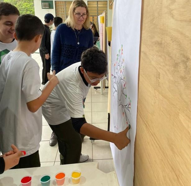 Setembro Amarelo leva conscientização sobre a vida aos alunos do Colégio Satc 