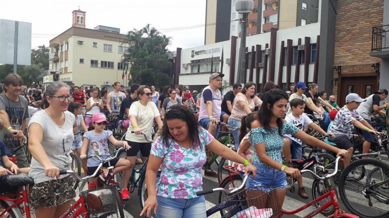 24º Passeio Ciclístico movimentou as ruas de Turvo neste feriado
