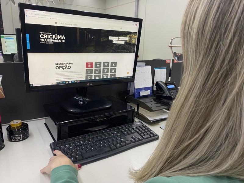 Criciúma: site da prefeitura disponibiliza serviços e acesso à informação