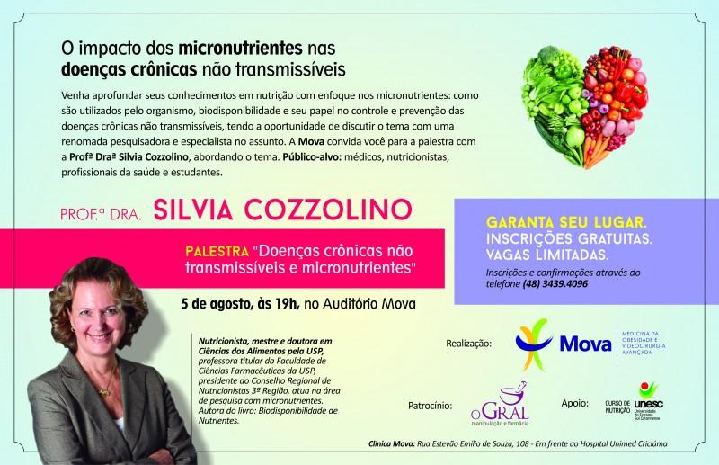 Clínica Mova promove palestra sobre nutrição 
