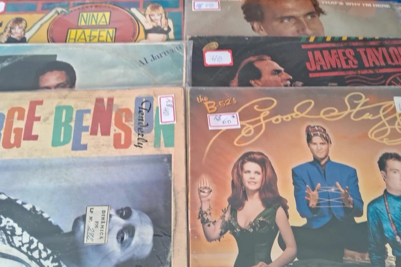Feira de Vinil revive a história do Rock in Rio no Shopping Della