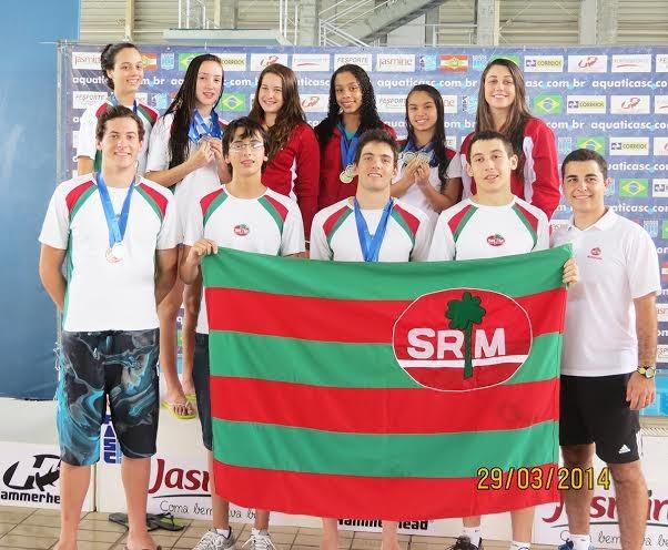Bons resultados da natação Mampituba no Campeonato Estadual