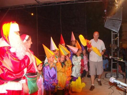 Papai Noel abre temporada de Verão no Arroio do Silva