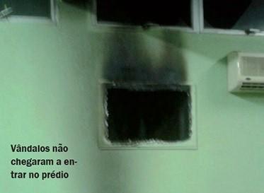 Sede da Agência de Desenvolvimento é alvo de vandalismo