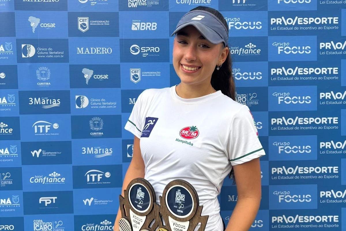 Tenista da FME Criciúma conquista título sul-americano